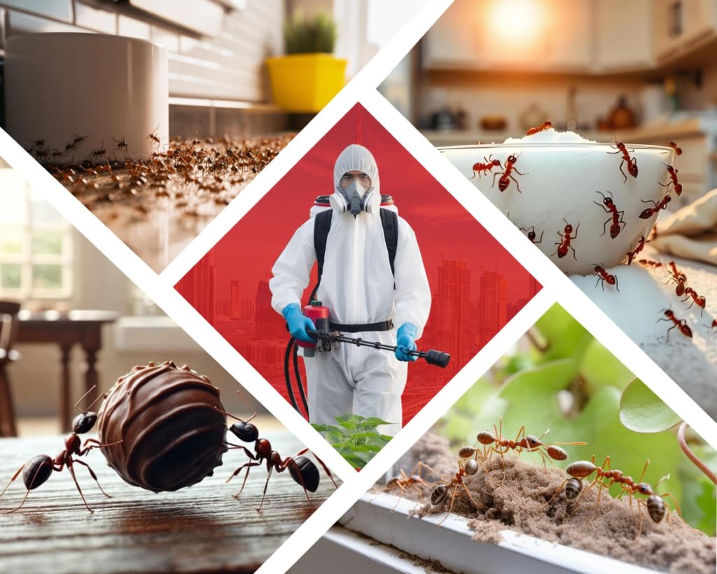 Ant control treatment service